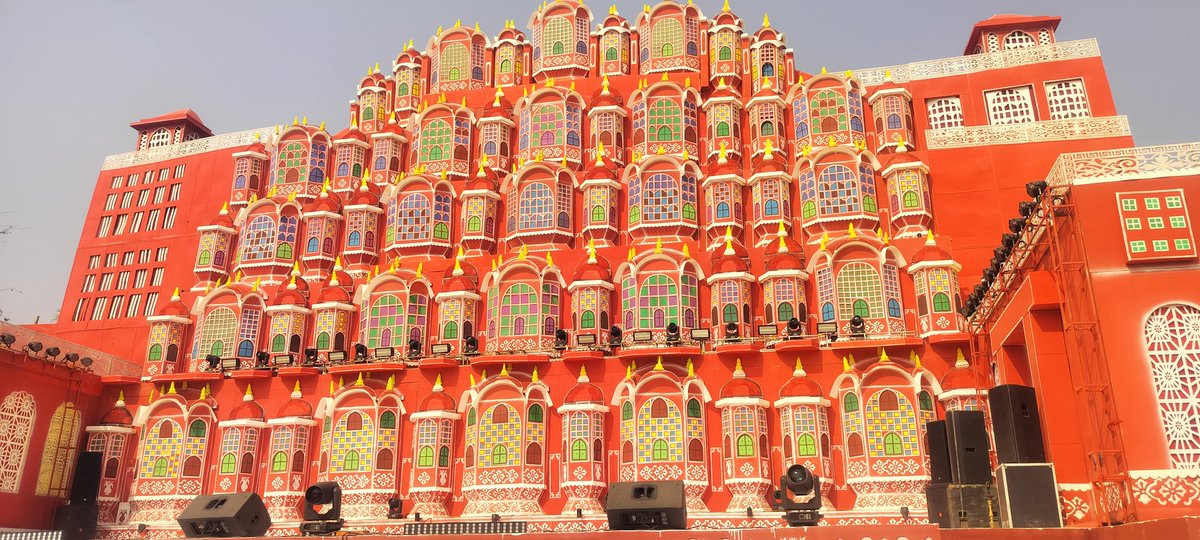 Khadial Mahostv 2026 hawaa mahal culture Stage.in 1883 a permanent Stage  for Dram to artists.