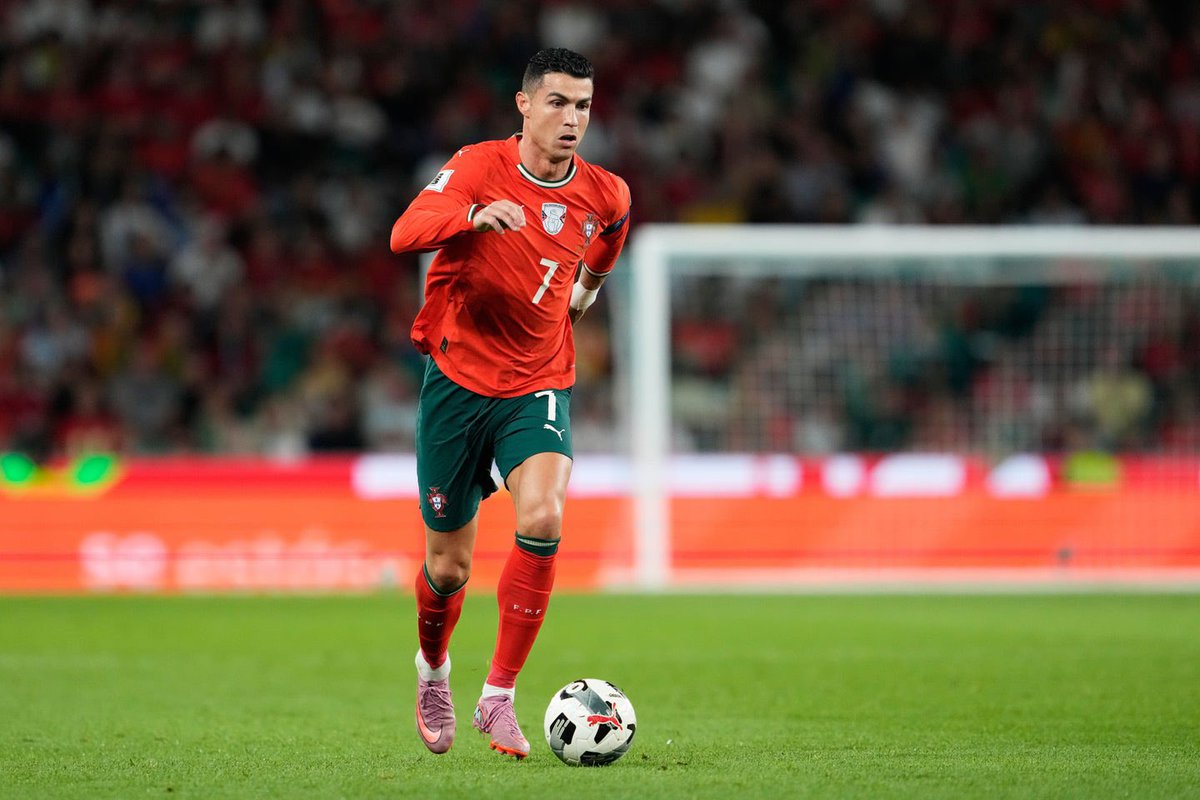 Happy Birthday to Cristiano Ronaldo!

From Madeira to the mountain top of world football, you turned discipline into destiny and goals into history. Records bowed. Doubters went silent. 

The grind never blinked.

Age is just a number. Legacy is eternal.
SIUUUU to many more.