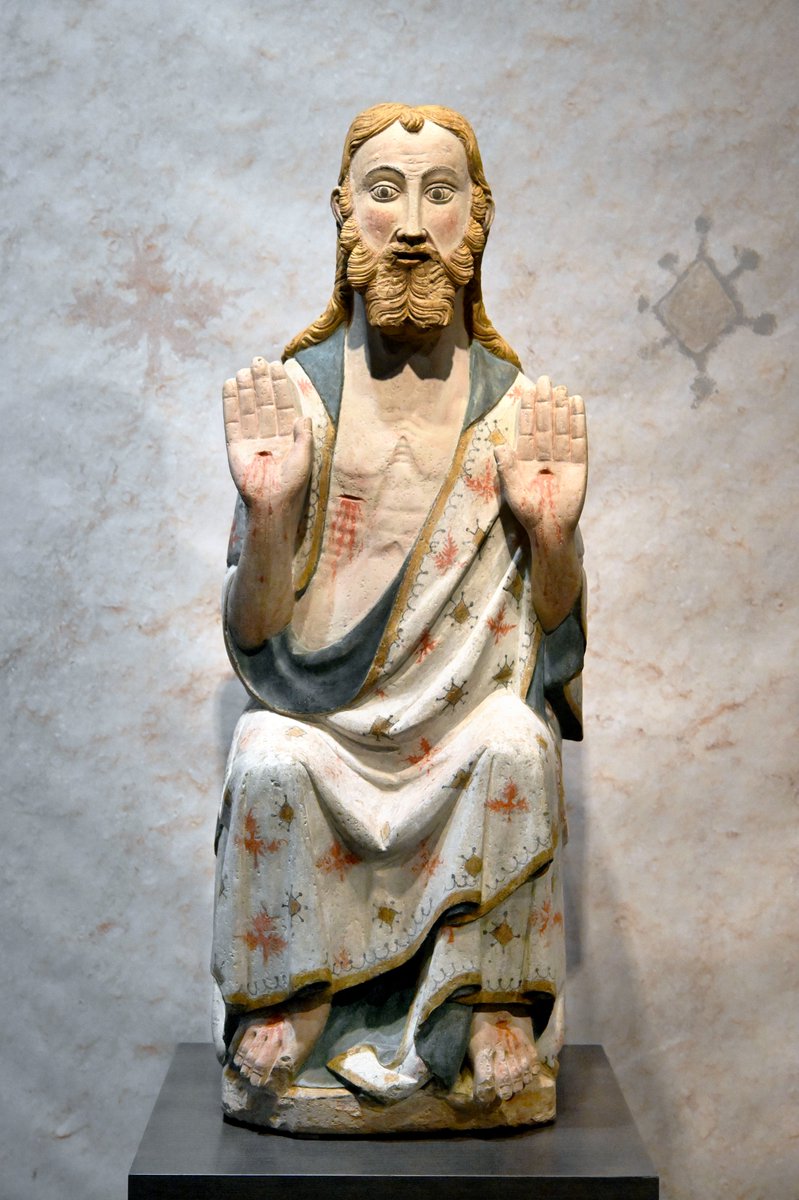 Ara mateix, aquesta és la nostra obra favorita del museu 😍
Bentornat Crist del Judici Final, conegut popularment com a Sant Salvador! ✋🤚

👉 goo.su/HGSGxw