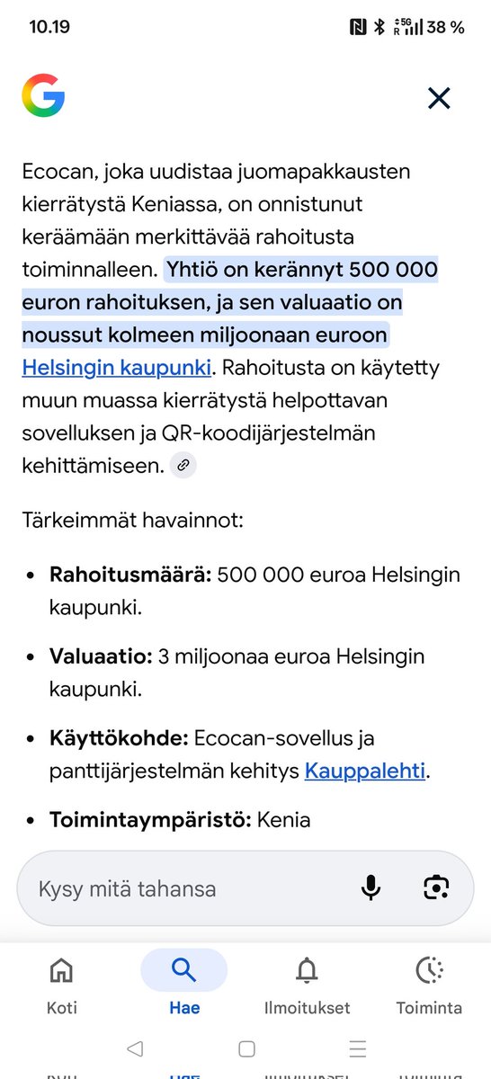 Onko tämä laillista rahoittaa ulkomailla toimivia yrityksiä verovaroin.<a href="/helsinki/">Helsingin kaupunki</a>
