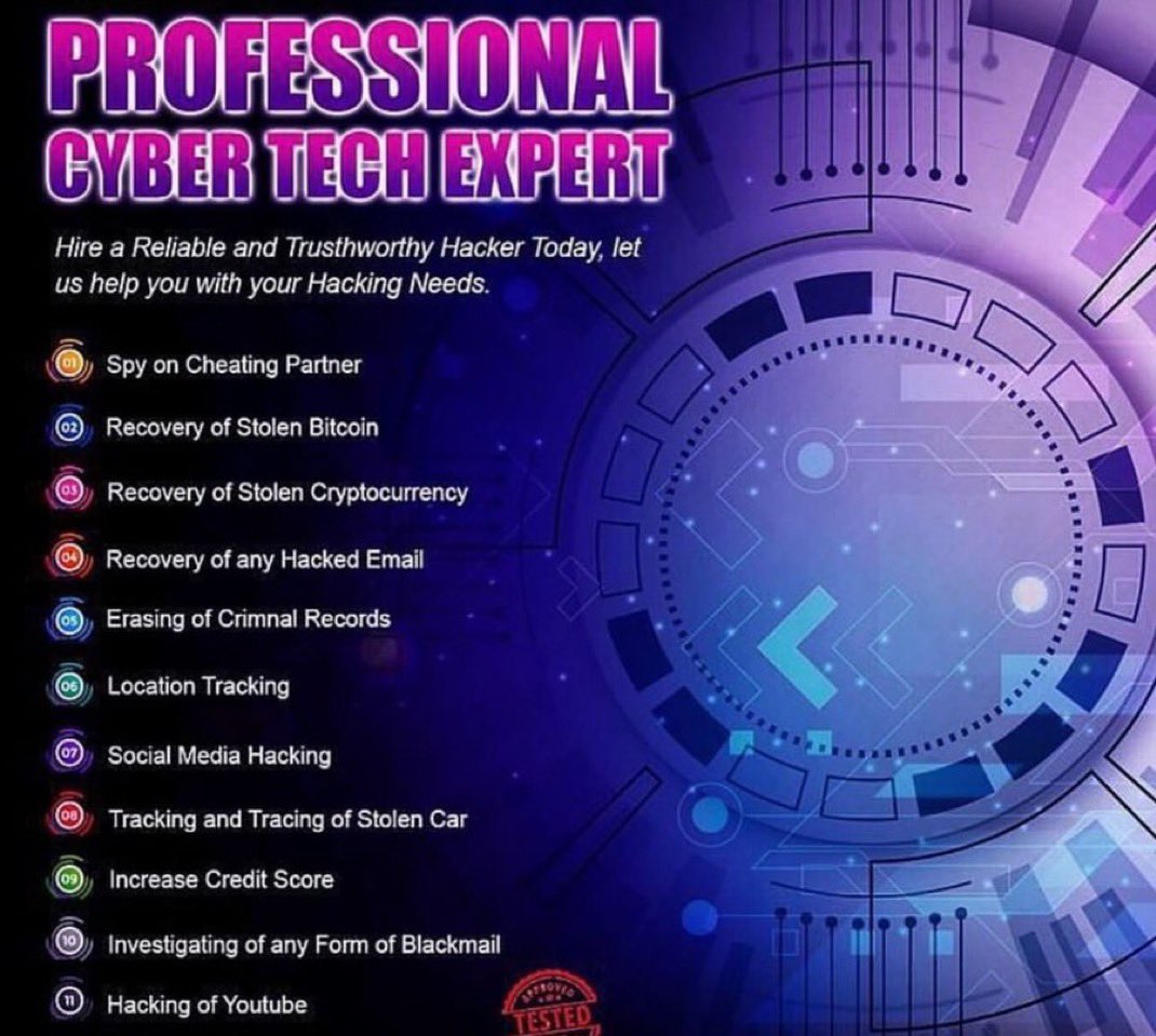 theprivatehack's tweet image. We proud support email recovery, restoration of Facebook, Instagram, Telegram, Snapchat, WhatsApp etc We proud services for all kinds of recovery, hack, banned,stolen crypto, deleted SOCIAL MEDIA. Contact us for any help
#CryptoScam 
#cheatinghusband 
#cheatingspouse 
#Hacked