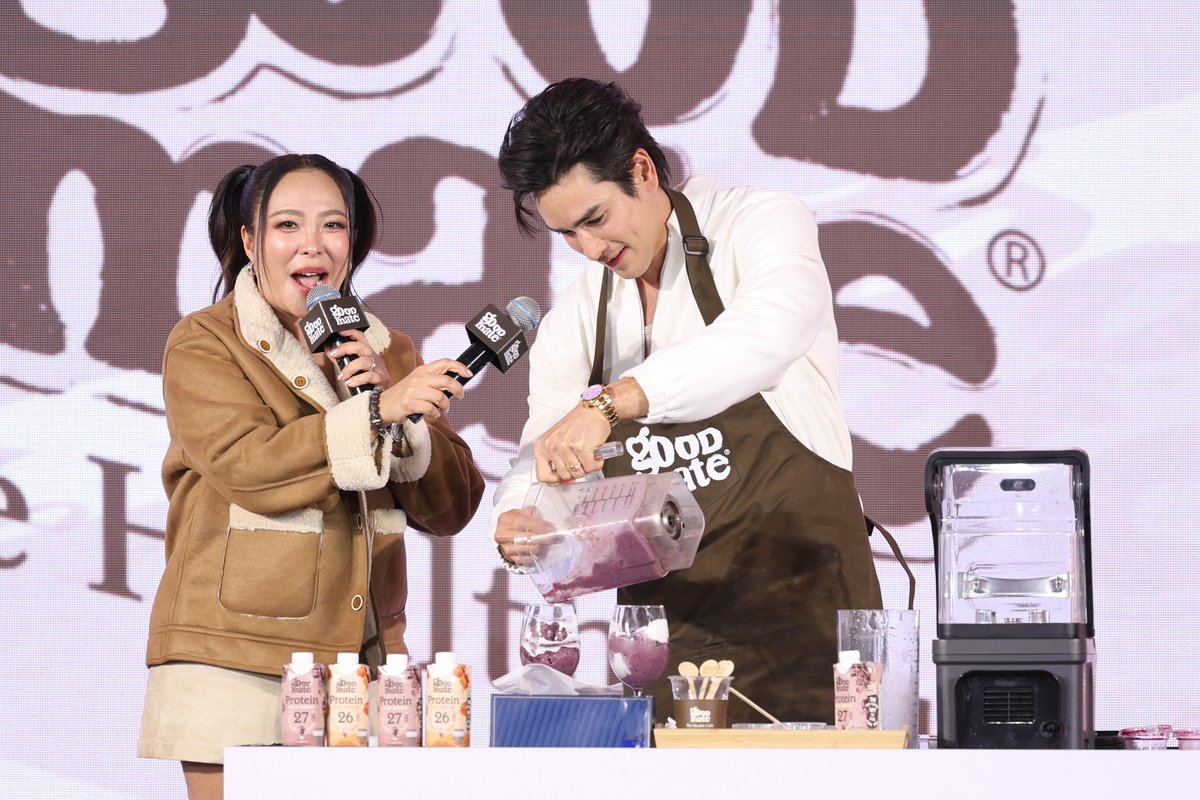 otpc_story's tweet photo. Goodmate เปิดตัว High Protein Oat Milk ดึง “ณเดชน์ คูกิมิยะ” ถ่ายทอดชีวิตกู๊ด สุขภาพดีได้ทุกวัน

#kugimiyas #Nadech
#GoodmatexNadech
#TheHealthClub
#Goodmate

อ่านข่าวเพิ่มเติมได้ที่ https://t.co/30vxvQo7m4 https://t.co/WmihZ8p26w