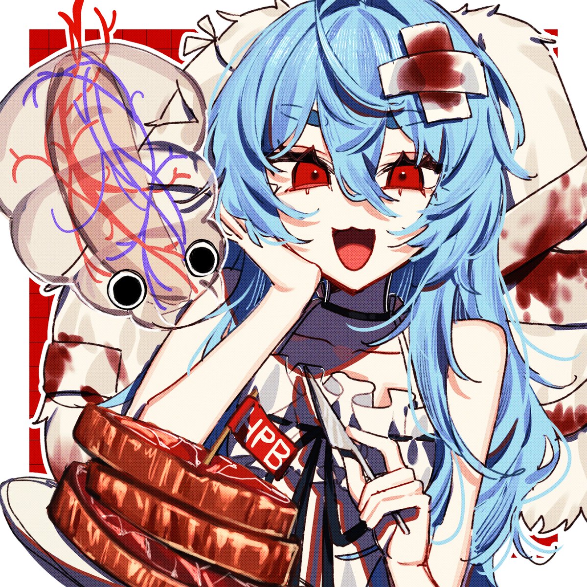 NEXT MONDAY!! its my BIRTHDAY! J-4 !!🥩🕯️🕯️🕯️

new outfit! silhouette reveal very soon!🐰
(+ maybe 3D??)
MERCH !!!!!!!!!!
long and special stream in-coming!

so sorry for the lack of communication lately ive just been working on a lot of stuff! im learning!
CANT WAIT!