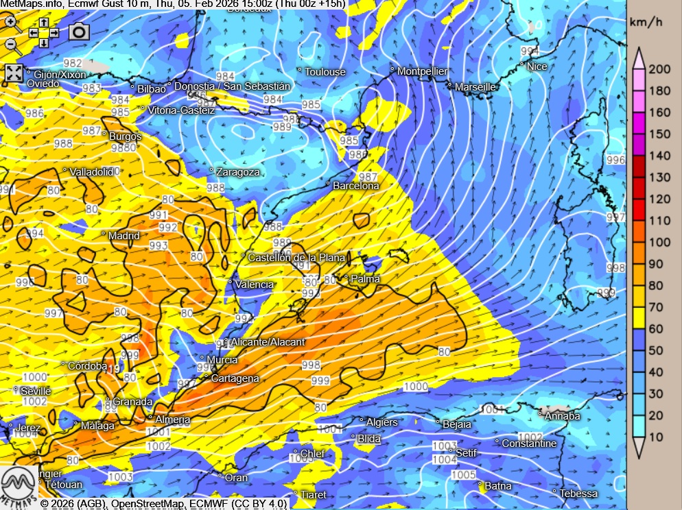 DonnerwetterDe's tweet image. Atlantiktief "#Leonardo"  - auch am Donnerstag große Regenmengen für #Spanien 🇪🇸und #Portugal 🇵🇹 - teils über 100 l/m² in 24 Stunden ⚠🌧 Heute erreichen Ausläufer des Tiefs zudem #Mallorca - hier am Nachmittag Sturmböen um 100 km/h möglich. ⚠