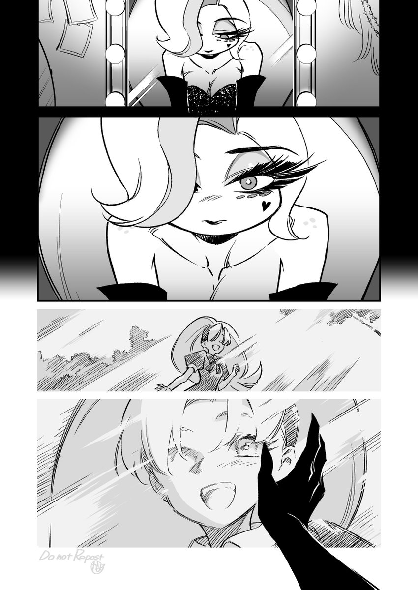 kayou_2nd's tweet image. 鏡の中の面影
ドラァグエンジェルのシルエットが天国のモリーちゃんにそっくりなところに今更ジワジワきており…🥺