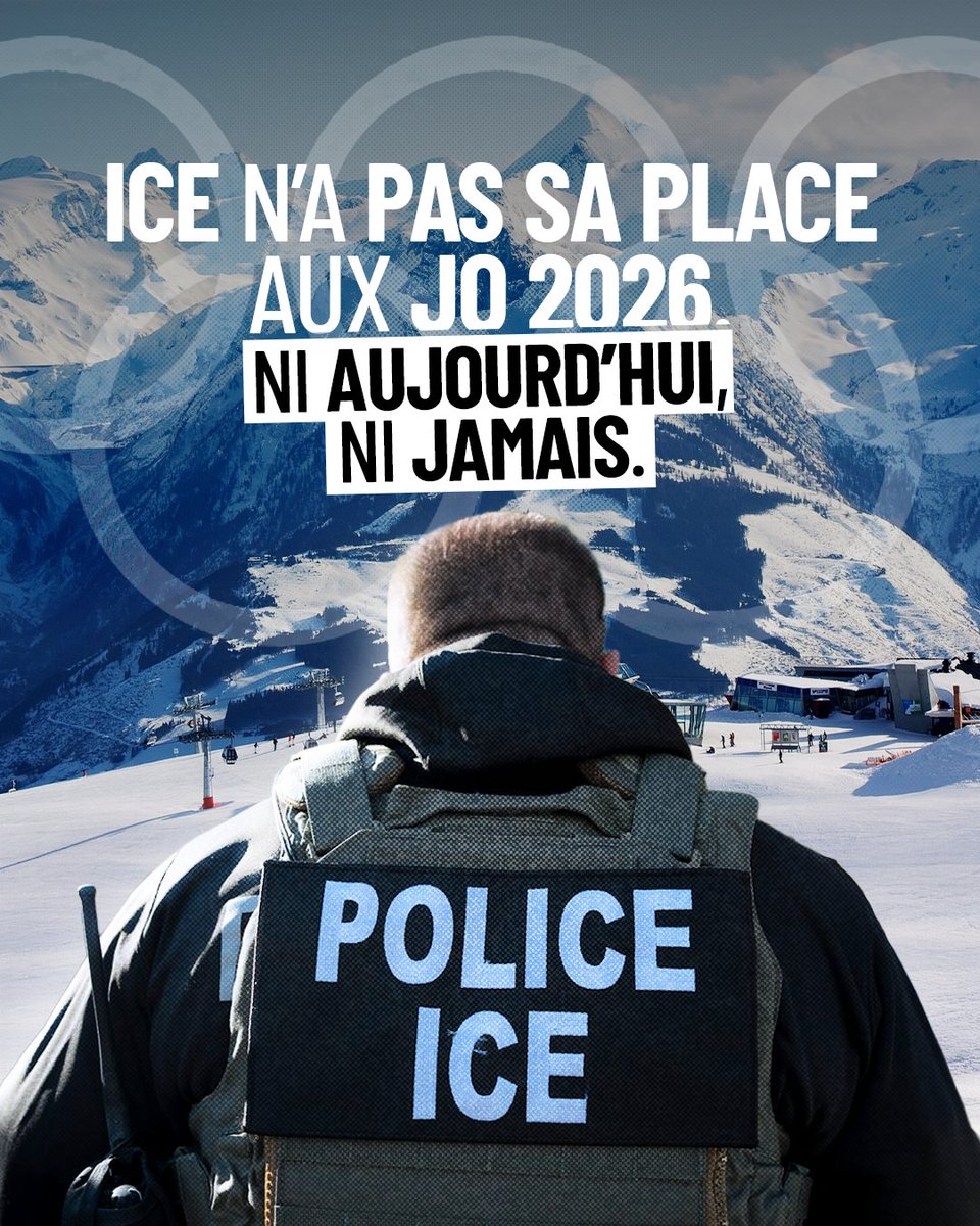 ICE ne protège pas.
ICE terrorise.
ICE n'a pas sa place sur le sol européen.
 
L’agence américaine meurtrière - Immigration and Customs Enforcement Agency (ICE) - a séparé des familles, détenu des personnes de manière arbitraire, tué des citoyens américains innocents....avec la