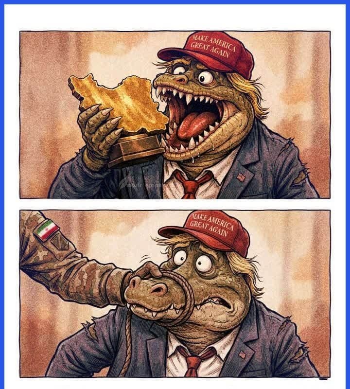 آمریکا می خواهد ایران را ببلعد،ملت رشید ایران و جمهوری اسلامی مانع است.
#امت_انقلابی
#انقلاب_مردم