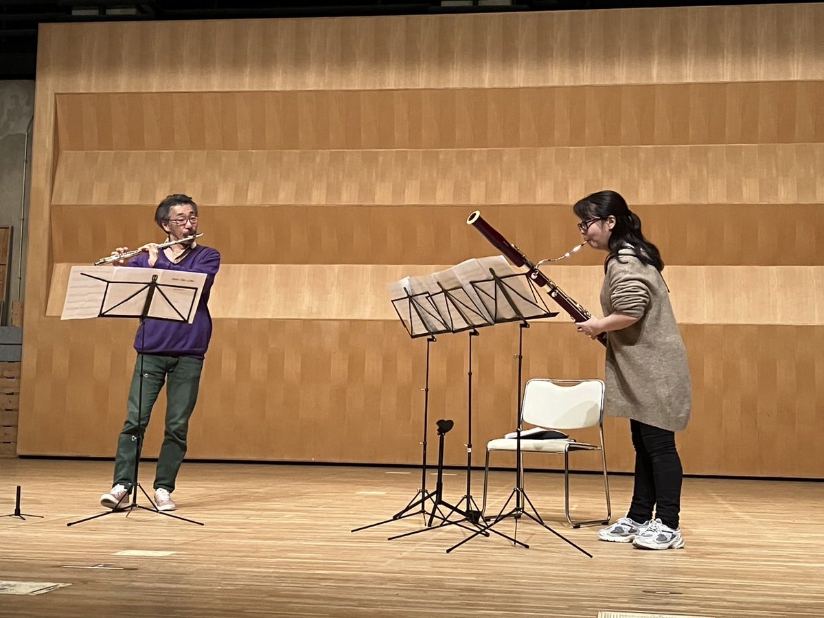 【2026.2.7（土）14時開演
定期B 郷愁のしらべ】
京都文化博物館　別館

昨日よりリハーサルが始まりました！
同日、京都文化博物館ではアイヌ展も開催中です。
展覧会をご鑑賞後は、
別館ホールにて
"アイヌの叙事詩による対話体牧歌"を演奏でお届けします。