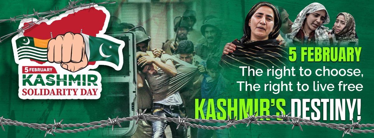 aliafzal192's tweet image. #KashmirSolidarityDay
#5thfeb