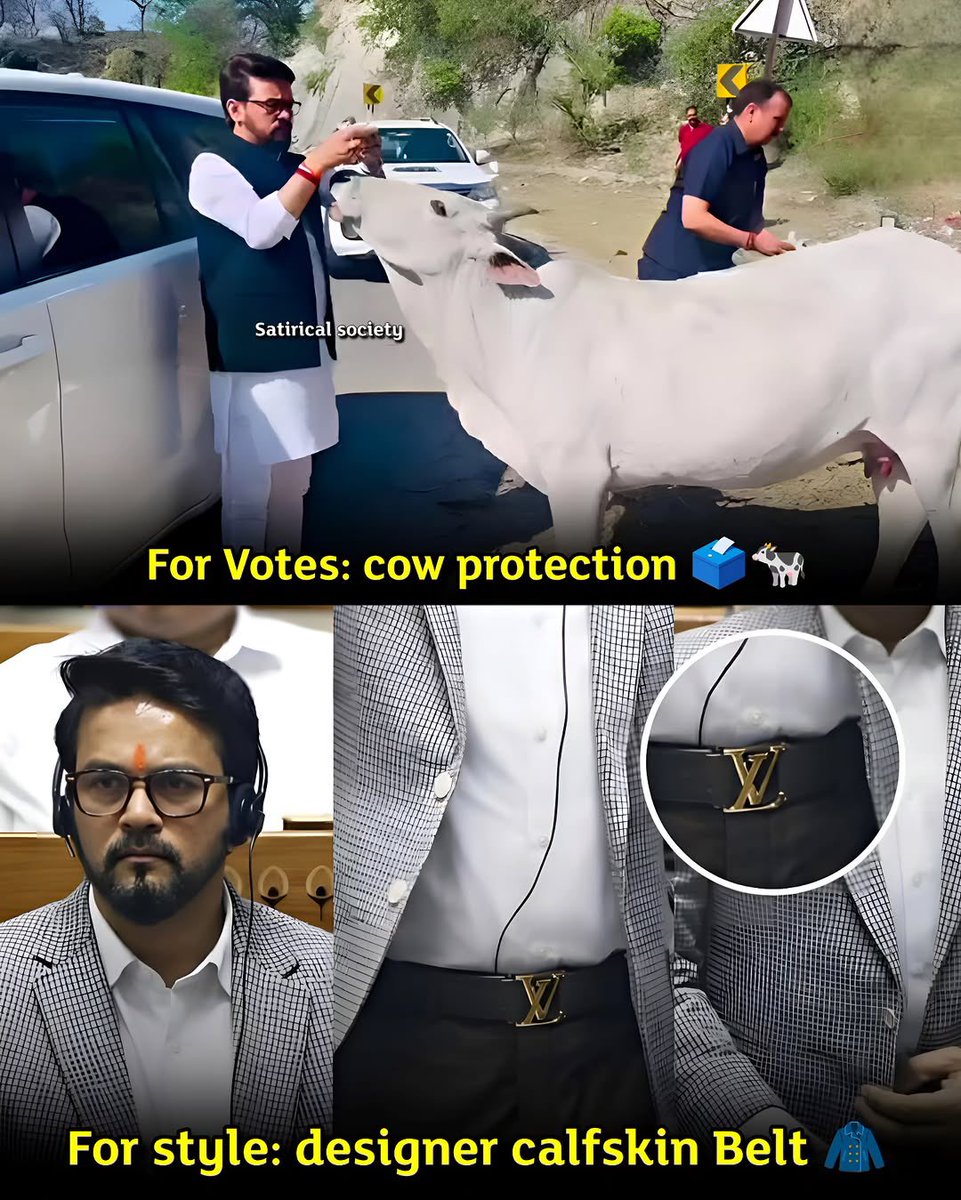 PredatorVolk's tweet photo. Narrative vs Reality

Facts hurt sentiments.
Woh Mithun hai —
Jersey cow is not mother. https://t.co/kcoUIJI7FK