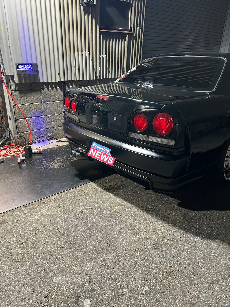 sk_hr34's tweet photo. マフラーがお釈迦になってしまったので、中間〜リアマフラーを作製していただきました！
@RIOT250 さん、作製していただきありがとうございます🙇‍♂️
やっぱり、2本出しはカッコいい😎

#おかもータース
#チタンマフラー https://t.co/wqZtWnoHvY