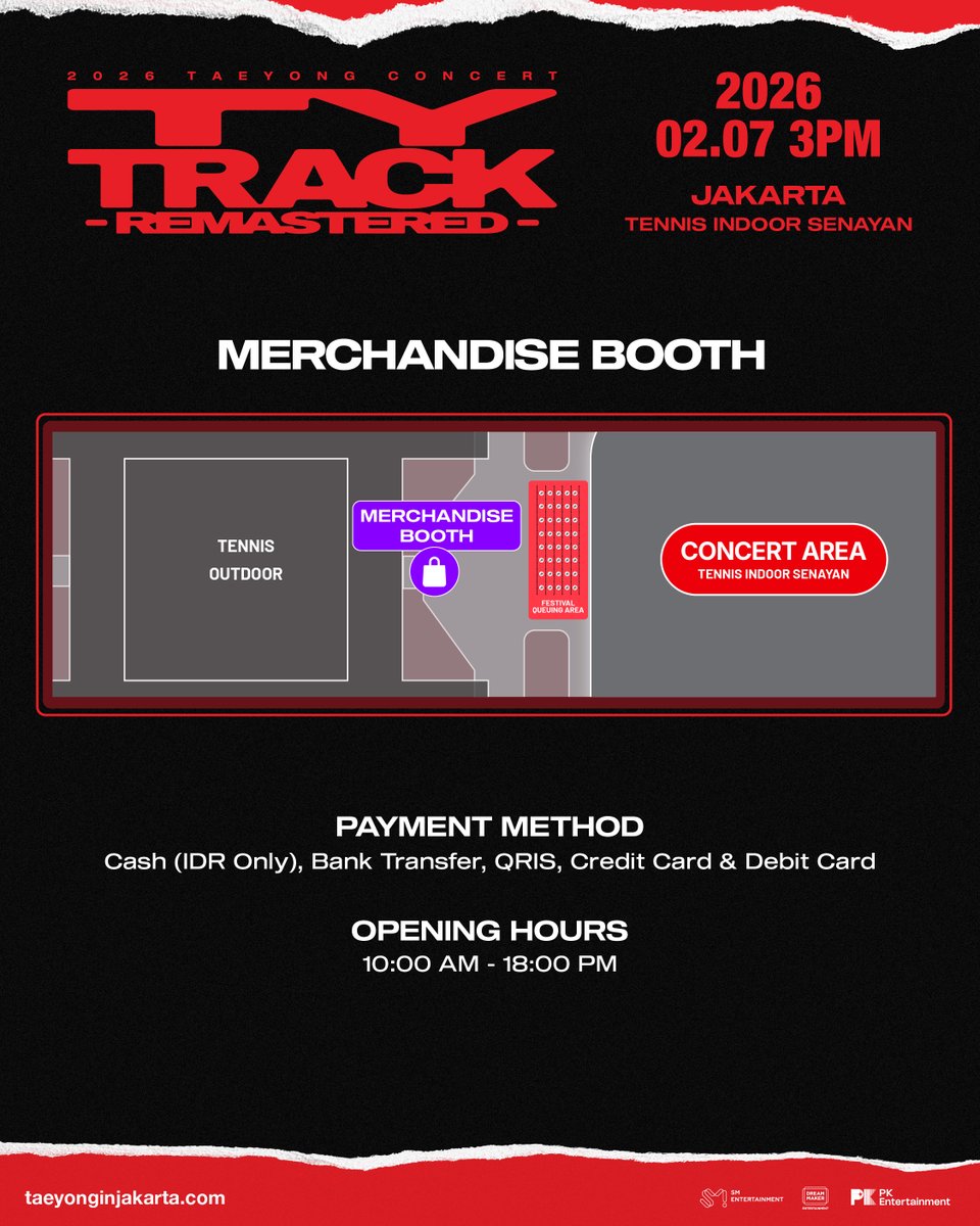 PKEnt_ID's tweet image. [OFFICIAL MERCHANDISE]

The wait is over, NCTzen! Check out this catalogue and get ready to secure your items inside the venue. 🛒💕

📅 Saturday, February 7, 2026
📍 Tennis Indoor Senayan

Limited tickets available exclusively at taeyonginjakarta.com. 

#TAEYONG 태용…