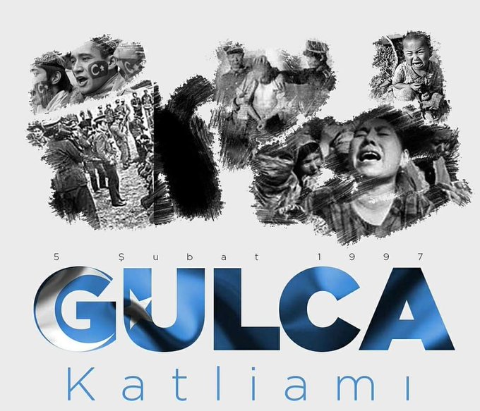 HacerCaferzade1's tweet photo. #5Şubat1997'de #DoğuTürkistan'ın #Gulca şehrinde #KadirGecesi ibadet için 1 evde toplanan;
-90 kişi asılarak
-100'den fazla kadın ve çocuk ateşli silahla
-300'den fazla kişi -30 derece soğukta tayzikli su sıkılarak donarak #Çin #Polis'i tarafından katledildi.UNUTMADIK!
🇹🇷🇦🇿🐺🤲🥀 https://t.co/MhP4Ipy2M1
