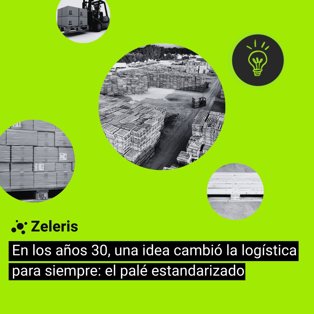 zeleris's tweet image. Años 30: nace el palé estandarizado 📦
Más velocidad, menos errores, logística transformada ⚡
Un pequeño cambio, un gran impacto 🌍

#Logística #Innovación #Procesos