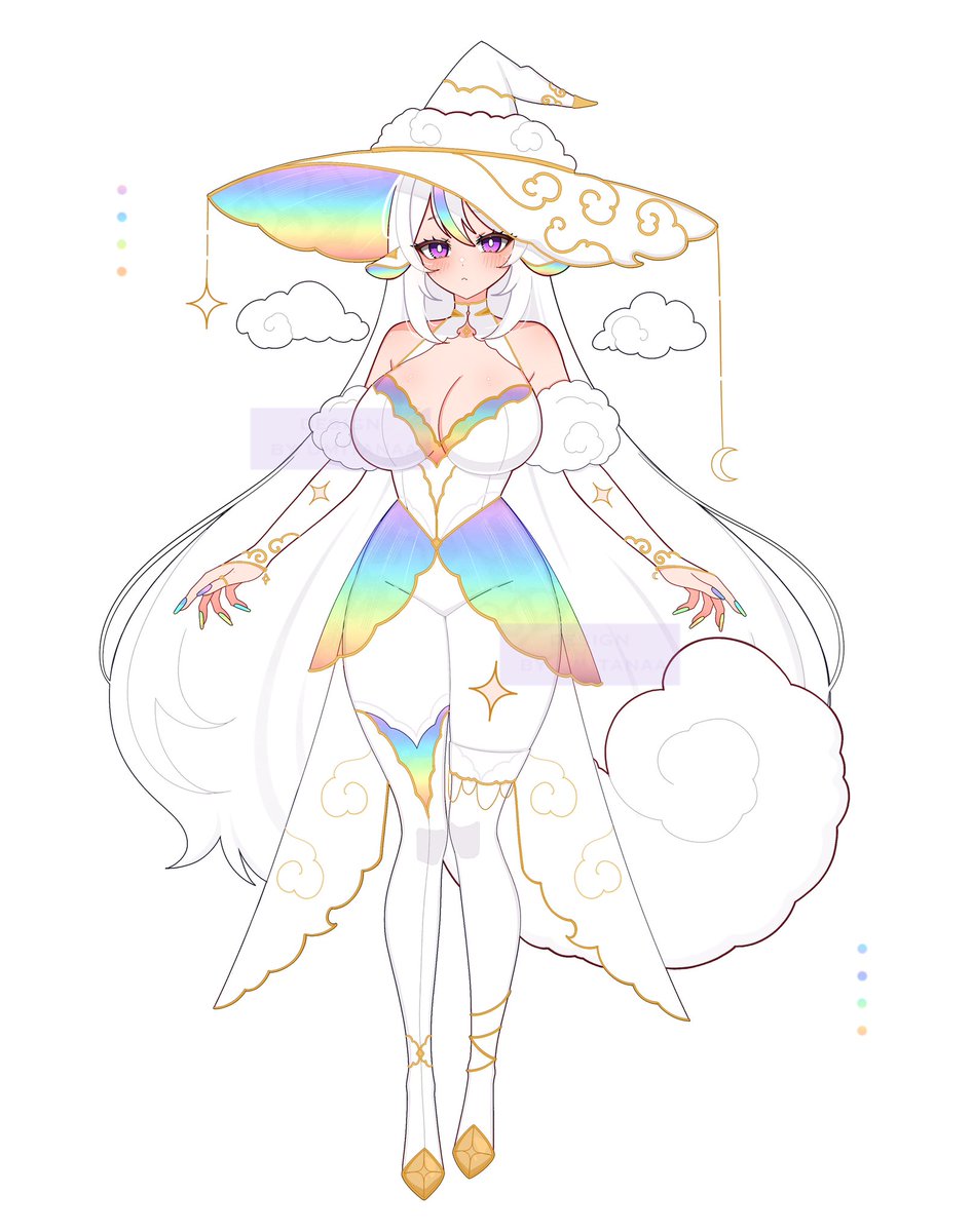 umitanaaa's tweet photo. Character design ✨🌙☁️🌈

✦ SB: $1
✦ MI: $5
✦ AB: $150

♦️(Commercial/resell/vtuber use : bid from $75)♦️

♡ & ⟳ super appreciated! 

PayPal
No rules
No refunds
No holds
Can use outfit for another character 

#vtuber #vtuberoc #vtuberdesign #charactersale #adopt #VtuberEN #VGenCode
