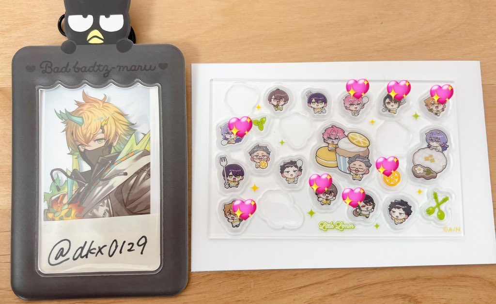 benii_226's tweet photo. @dkx0129 追記失礼致します。
スタンプひとつ漏れていましたので追加させて頂きました。
再度ご検討の程よろしくお願い致します。 https://t.co/xPPINoXQcS
