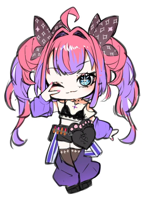 ヴィヴィちゃん デフォルメラフ