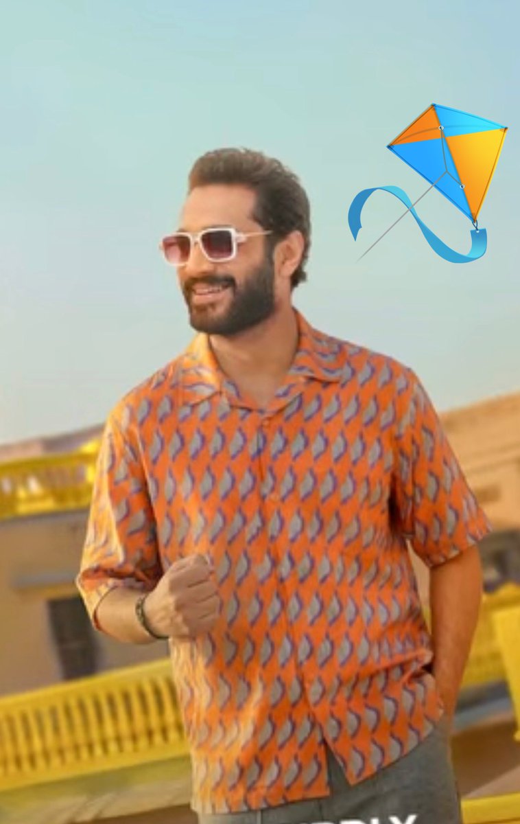 Such an Fantastic Look Wahaj 🧡
Super Colorful for Basant !!
Enjoy this beautiful celebration.
You look really HANDSOME 
#WahajAli <a href="/iamwahajali/">WAHAJ ALI</a>