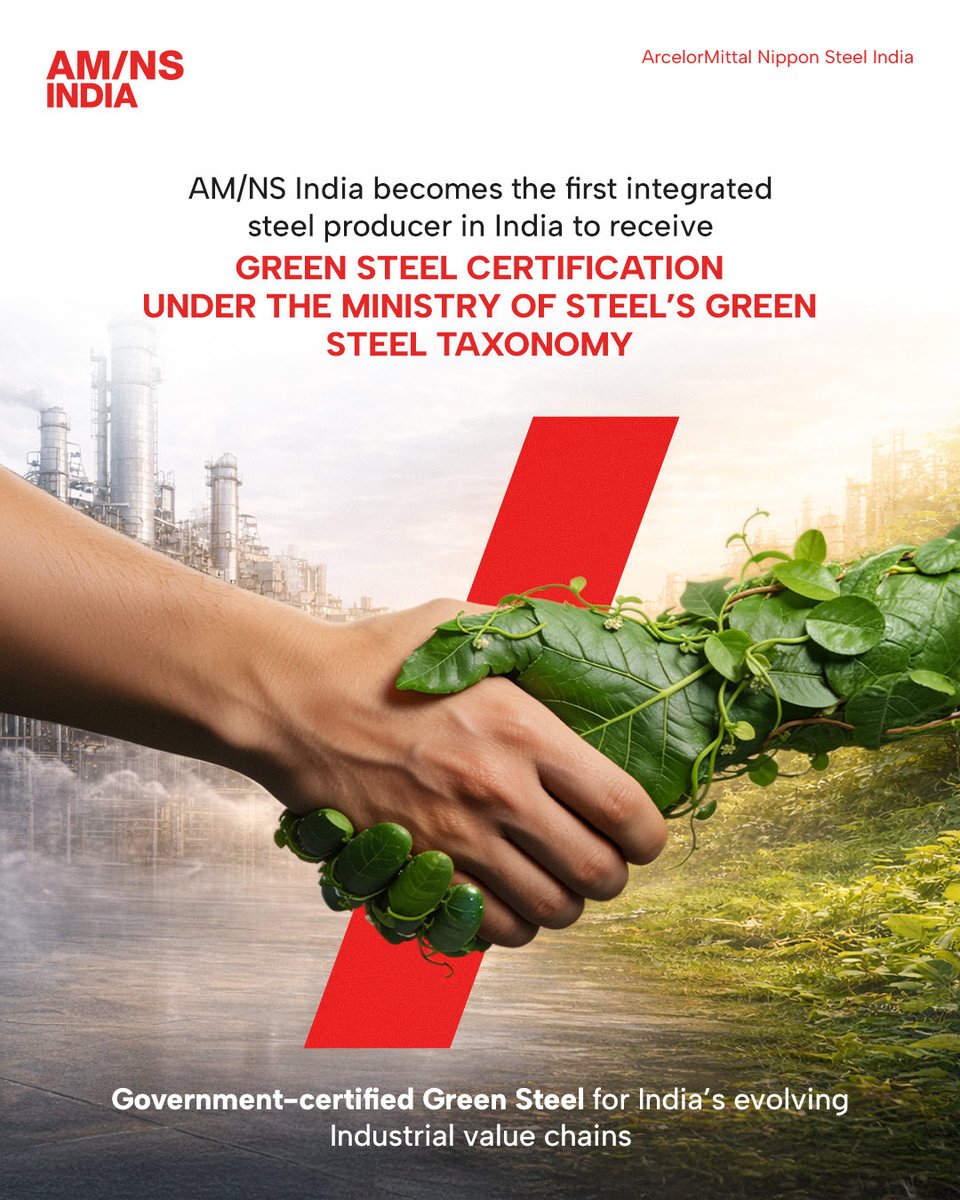 ArcelorMittal Nippon Steel India tweet media