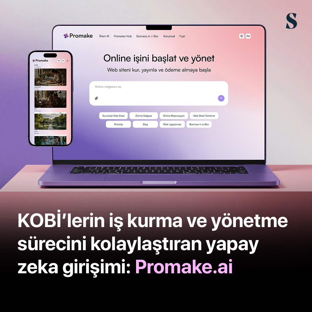 Promake.ai, KOBİ’lerin teknik bilgiye ihtiyaç duymadan alan adı, web sitesi, e-ticaret ve ödeme altyapılarını kurup yönetmelerini sağlıyor. Yerli girişim, geçtiğimiz yılın sonunda 15 milyon dolar değerleme üzerinden yatırım almıştı. swipeline.co/kobilerin-is-k…