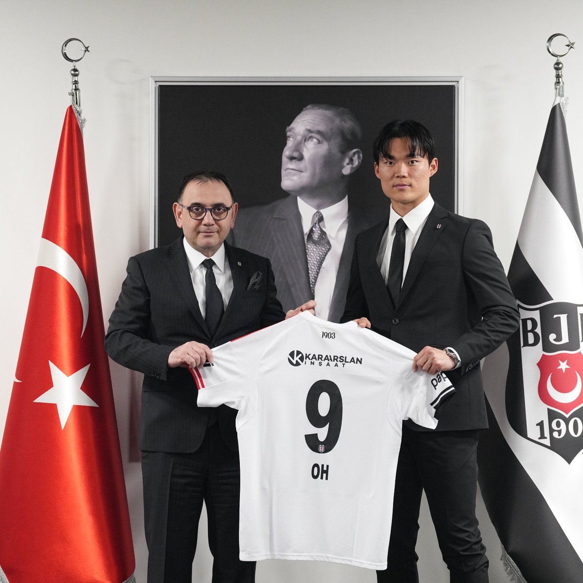 DeportesReports's tweet photo. 🇧🇯 Beşiktaş tarihinin ilk Beninli futbolcusu. ✅

🇰🇷 Beşiktaş tarihinin ilk Güney Koreli futbolcusu. ✅

🇵🇦 Beşiktaş tarihinin ilk Panamalı futbolcusu. ⌛️ https://t.co/qbuyIRKsTK