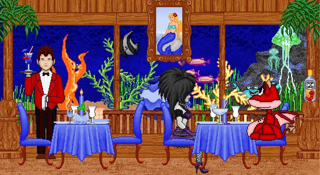 VZones's tweet photo. This Puff Dragon found a new place to live 
Player built homses in VZones.
#pixelart https://t.co/kPmq4m4aIu