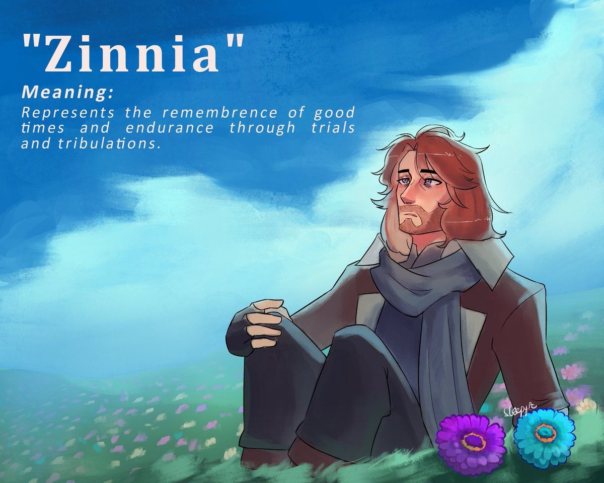 Zinnia's are pretty flowers 💜
#m9 #CalebWidogast