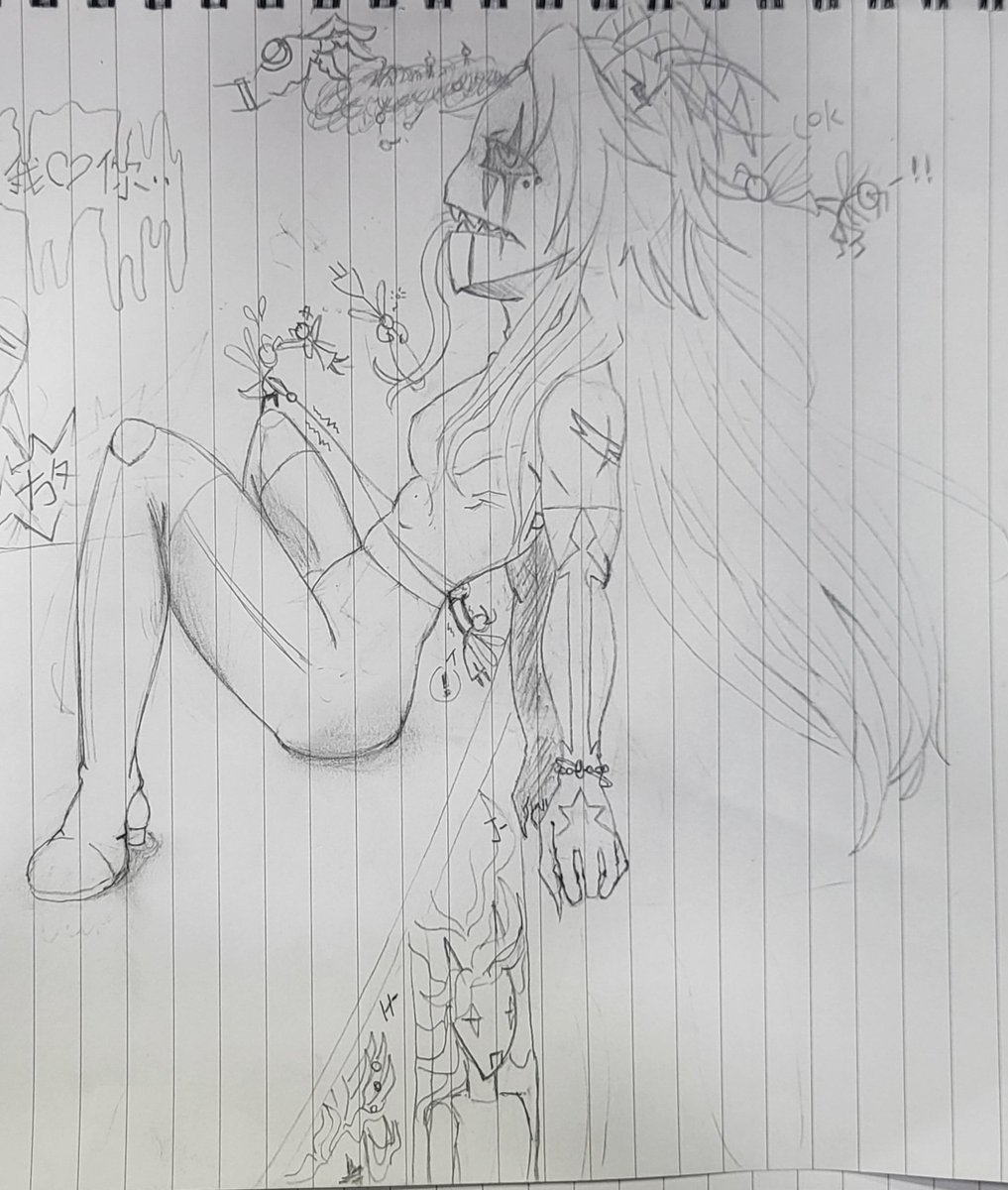 創造了新AU的怪馬出來了！(〃'▽'〃) 
所有成員都是嵌合體。
然後YN是鍊金術師會一點魔法的法師。
目前只畫出側面的嵌合體小p後面會補齊。

小p遺傳J媽跟H的基因特徵，個性會微微受到基因影響