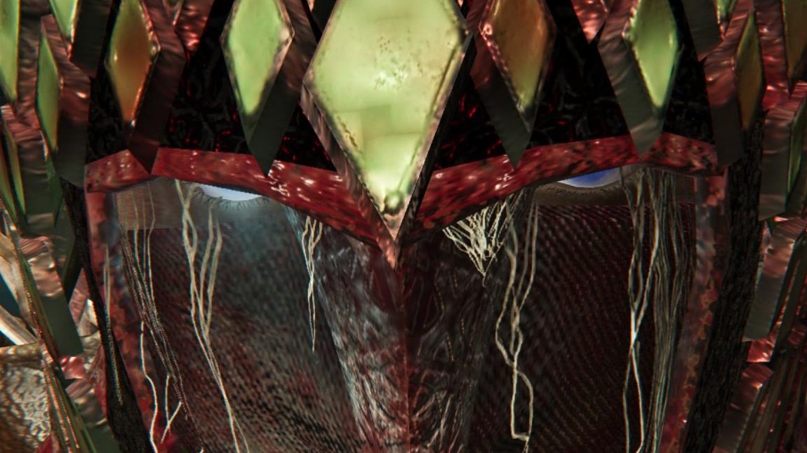 人殺しの目をしてる鉄の目カッコイイよこのアングルから見る鉄の目サイコーーーーｯｯｯ‼️‼️‼️
いやでも追憶スキンってこんな血塗れでしたっけ怖すぎる