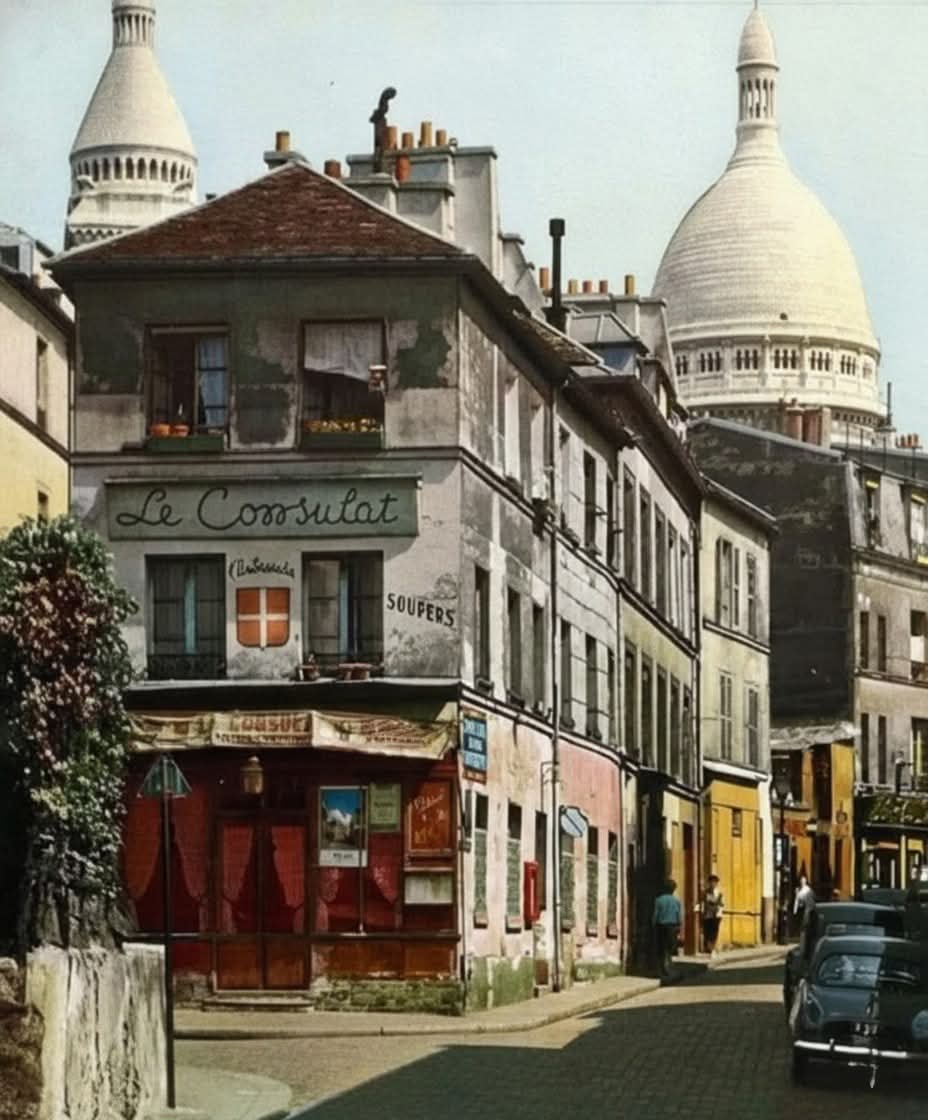 📸 Kurt Otto-Wasow.
Montmartre 
1952. Paris 18e Montmartre