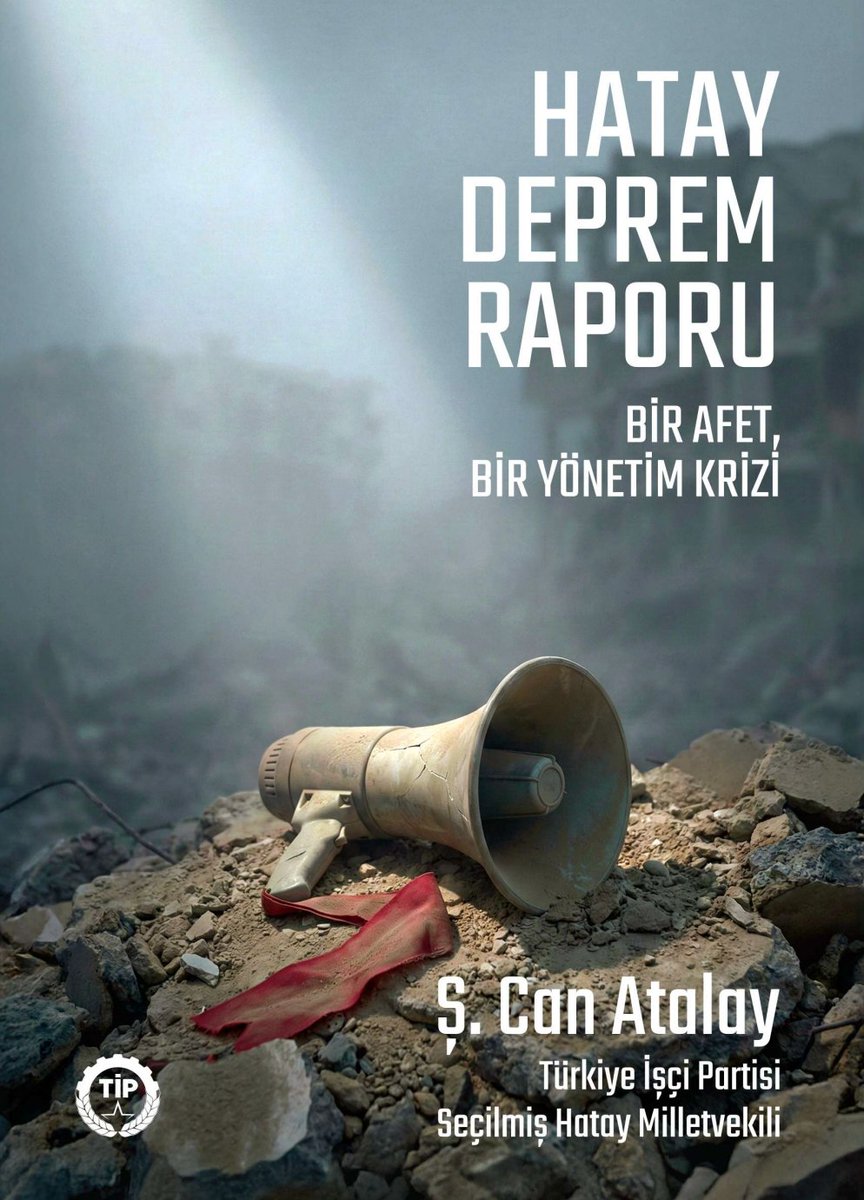 Yarın 6 Şubat depreminin 3.yıldönümü. 

Hatay konuşulacaksa bu raporla konuşulsun, acıklı müzikli videolarla, gündem olmak isteyen ucuz gazetecilerle, boş sloganlarla, unutmadık klişeleriyle değil. 

Basın, gazeteciler, akademi, sosyal medya: Okuyun. Paylaşın. Hatay'ın Seçilmiş