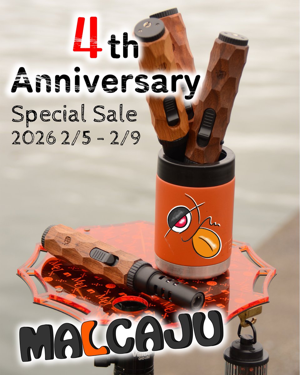 malcaju's tweet photo. 【4周年のご挨拶】
⁡
遅くなりましたが、、、、
⁡
1月21日を持ちまして、
MALCAJUは4周年を迎えることができました。

⚫️4th Anniversary Special Sale⚫️
2月5日（木）19:00～9日（月）23:59まで
https://t.co/M0lbZe19Bz https://t.co/ARTqL7RXre
