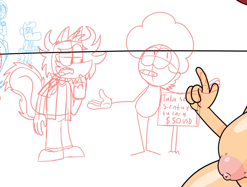 papus, mamus, ¿Quién quiere esperar en la fila para hacer un cameo? pasen tantos oces como quieran, no quiero spoiler quienes aparecen xd
Por lo pronto aqui aparecen <a href="/DarkRaccoon2000/">🔞🦝 Raccoon's Dark Corner (💵COMMS. CLOSED 💵)</a>