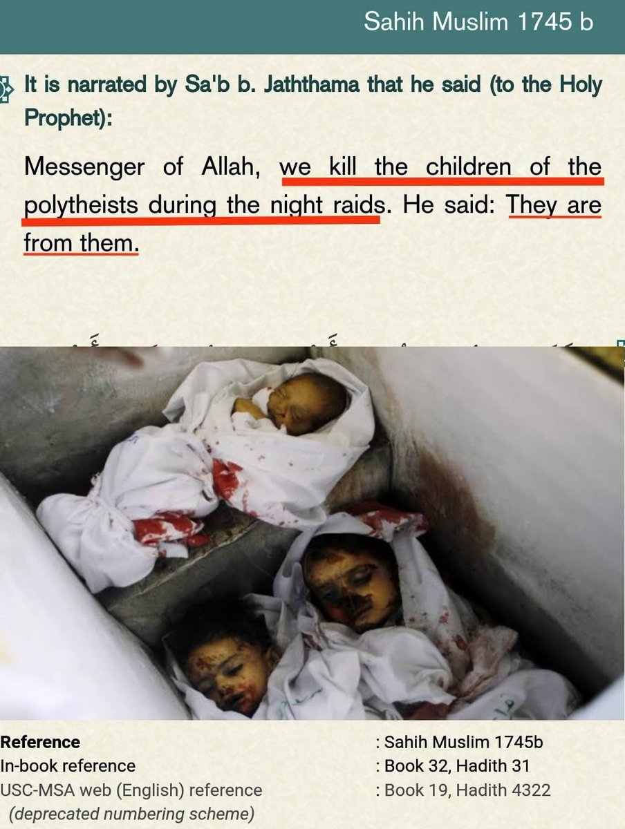 Exmuslim24's tweet photo. @_shiblee Evil = Islam https://t.co/nJT2sEV0ul