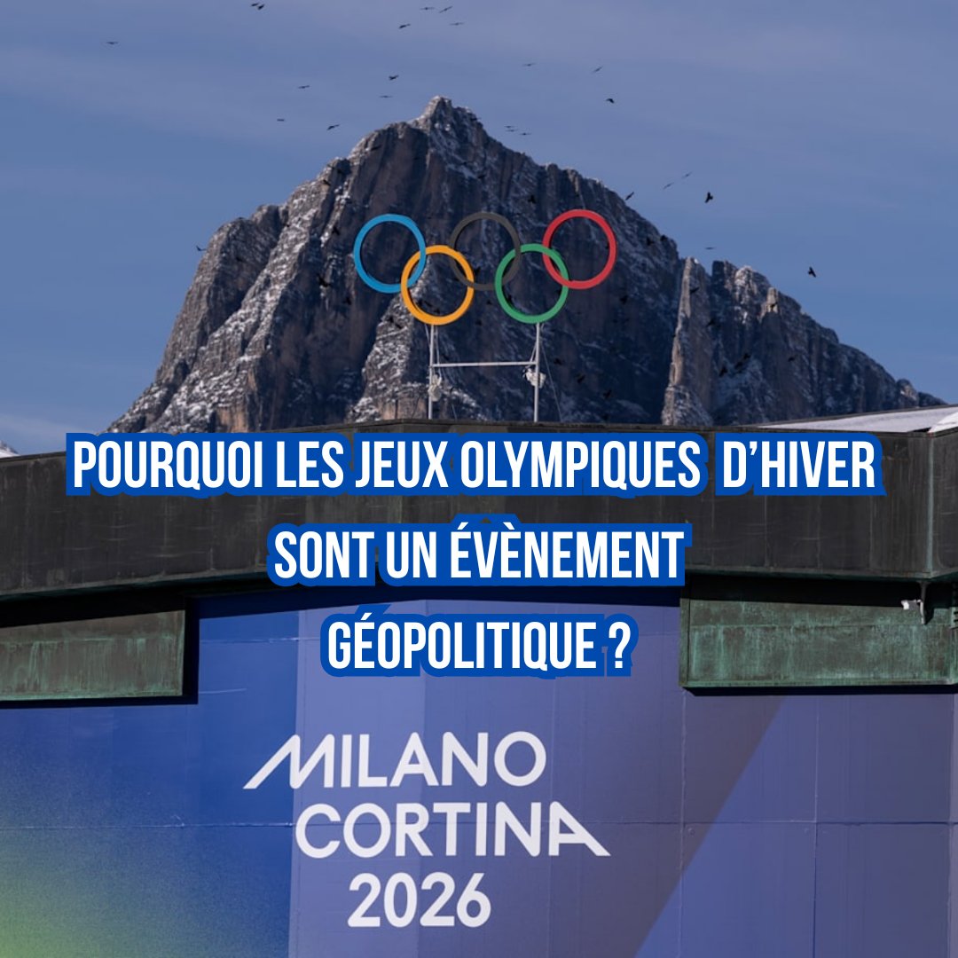 ❄️🥇🥈🥉Pourquoi les Jeux olympiques d’hiver sont-ils devenus un événement géopolitique à part entière ? #MilanoCortina2026 

💡Décryptage ⤵️

🌐 Depuis leur création en 1924 à Chamonix (dans le prolongement des JO d'été et de faire du sport un outil de paix) jusqu'aux