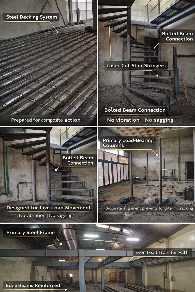 AgileCoLtd's tweet image. Nairobi Mezzanine Floor in Progress 
From structural accuracy to optimizing space, every step of this installation was done with precision. Check out the progress!

View full project breakdown.
agileengineering.co.ke 

#MezzanineKE #NairobiProjects #BuildKE