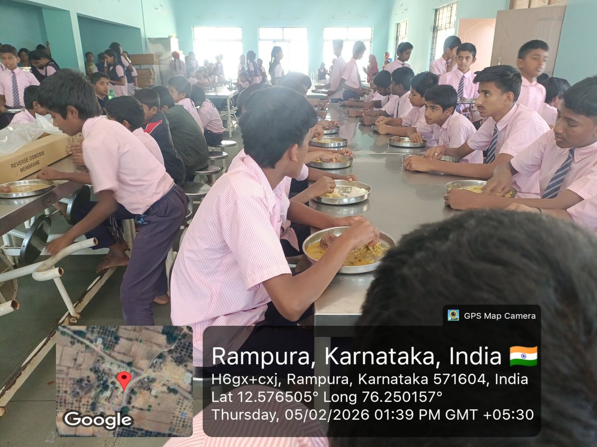 MDRS118RAMPURA's tweet photo. 05/02/2026
Afternoon lunch https://t.co/Htw1HuYZTo