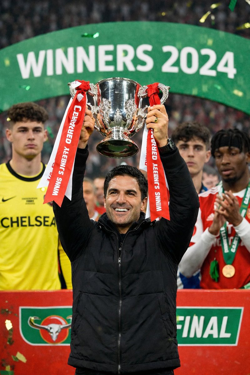 Congratulations to Arsenal for winning the Carabao Cup 2025/2026. Thank you Chelsea😂