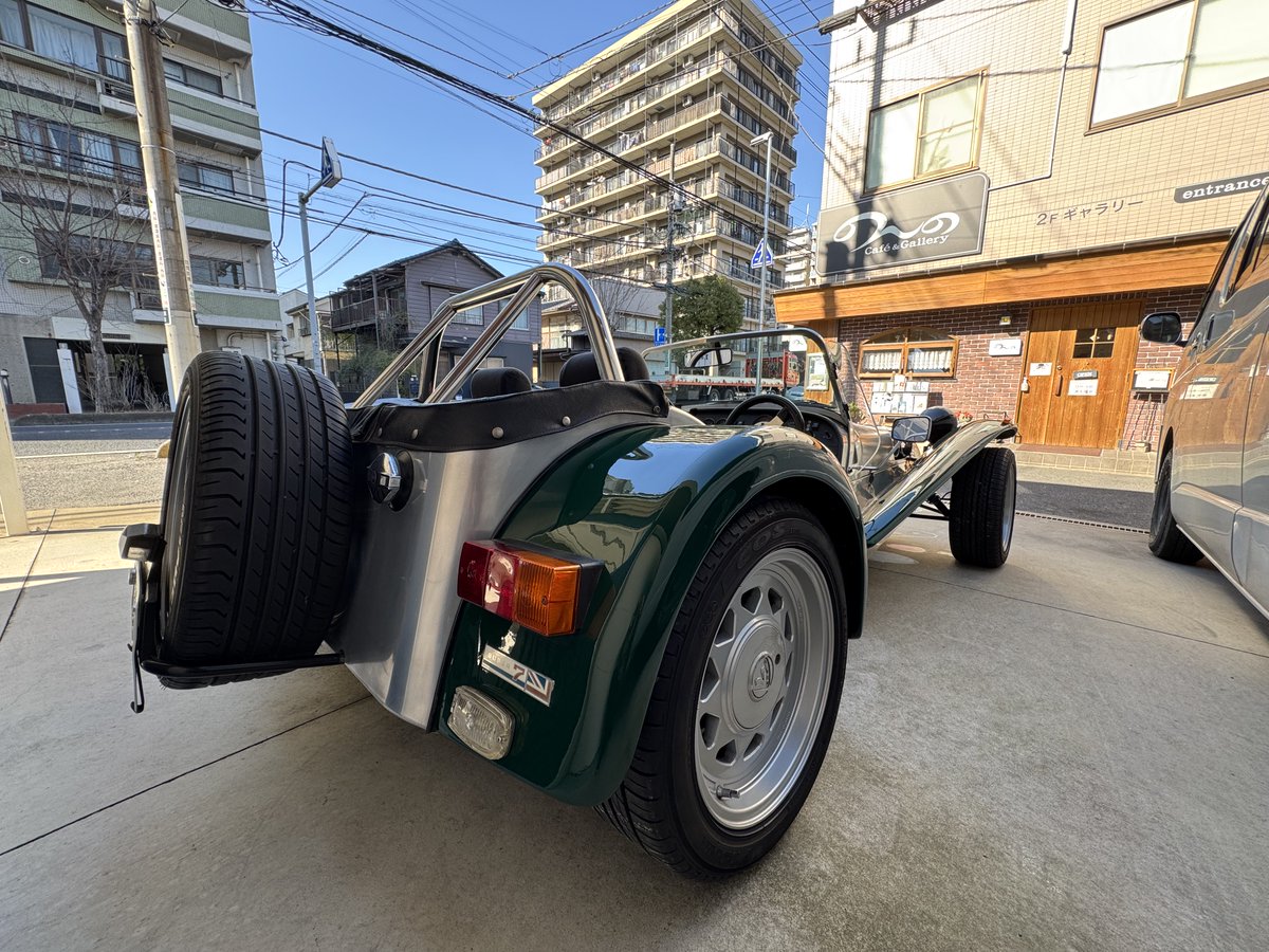 おぉ すごい綺麗😍 オヤジのスーパーセブン横乗せてもらって楽しかったな〜