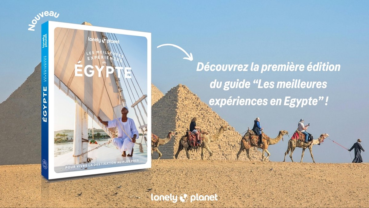 lonelyplanetfr's tweet image. 🤩 Découvrez la première édition de notre #guide des "Meilleures Expériences en #Egypte", pour vivre des #expériences de #voyage inattendues au plus près de la destination ! 🇪🇬 

📘 Disponible en #librairie et juste ici ➡️ bit.ly/3McYpYT
