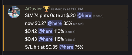 AOuvier's tweet photo. Yesterday the team ate well. Come join @Market_Invest0r @LirqsTrades @the_radinator @GarrettWil73338 @HunterDavis5104 all calling bangers with @Prodinvestors . What are you waiting on? $QQQ, $SPY $SPX, $NDX #optiontrading #Optiontraders https://t.co/91Zfcry2Ov
