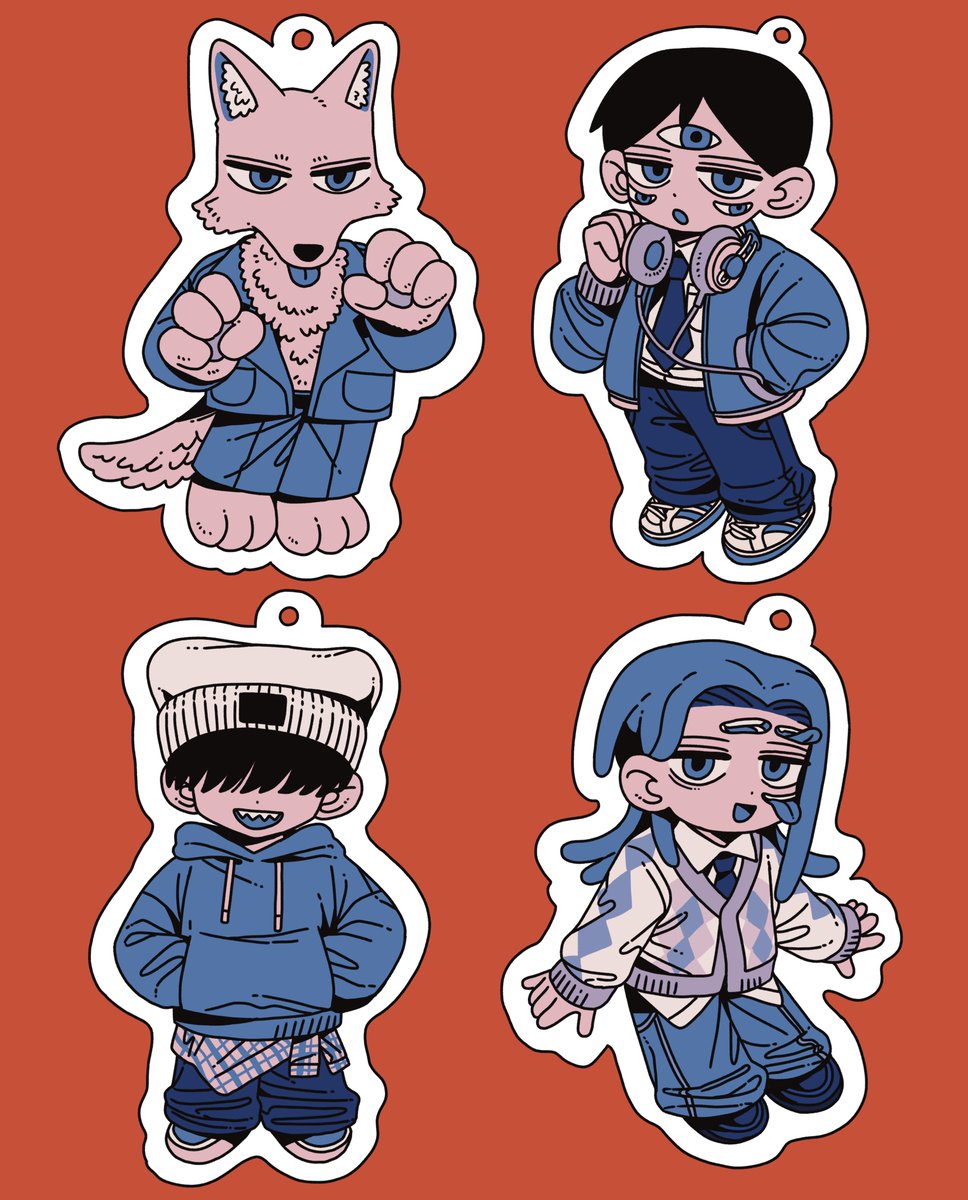 2/22コミティア新刊セット アクキー4種類！！