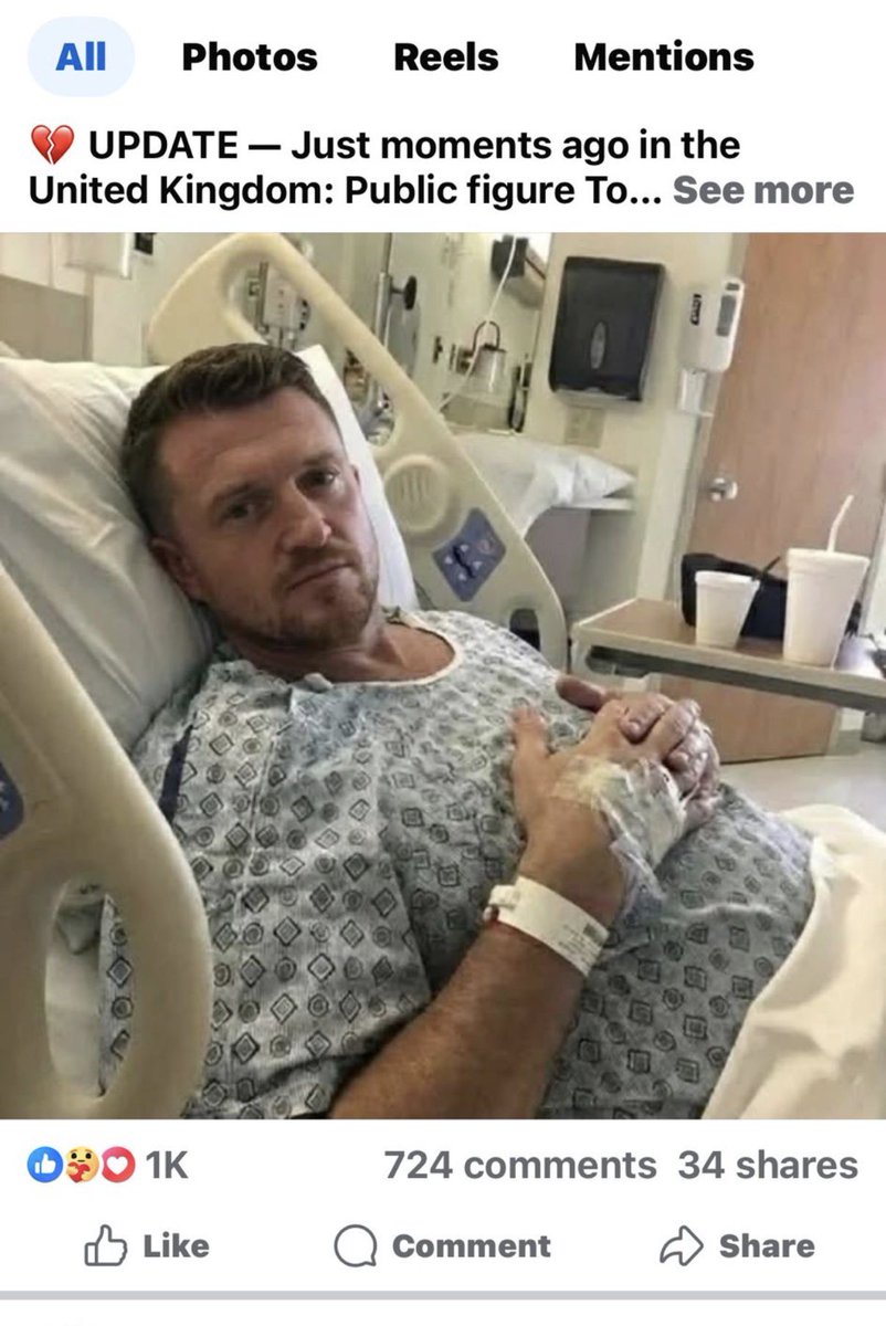 TRobinsonNewEra's tweet image. I’m not in hospital this is lies