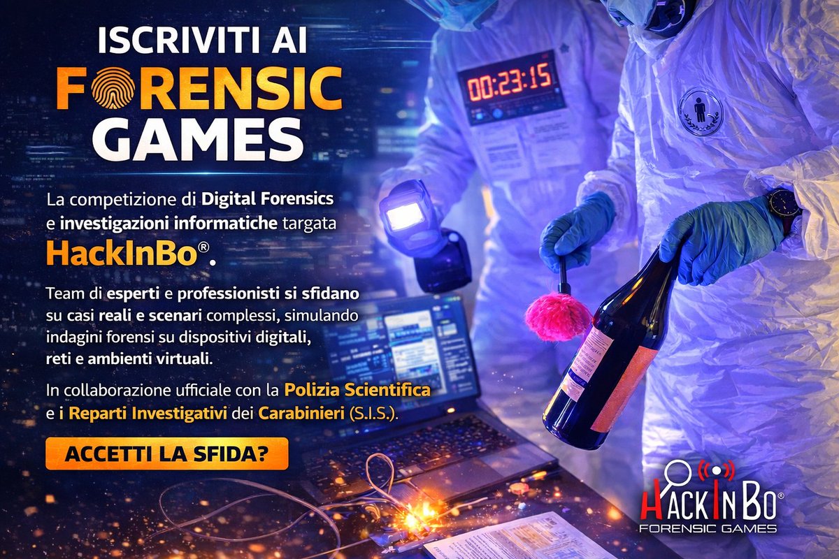 HackInBo® Infosec Security Conference & Training tweet media