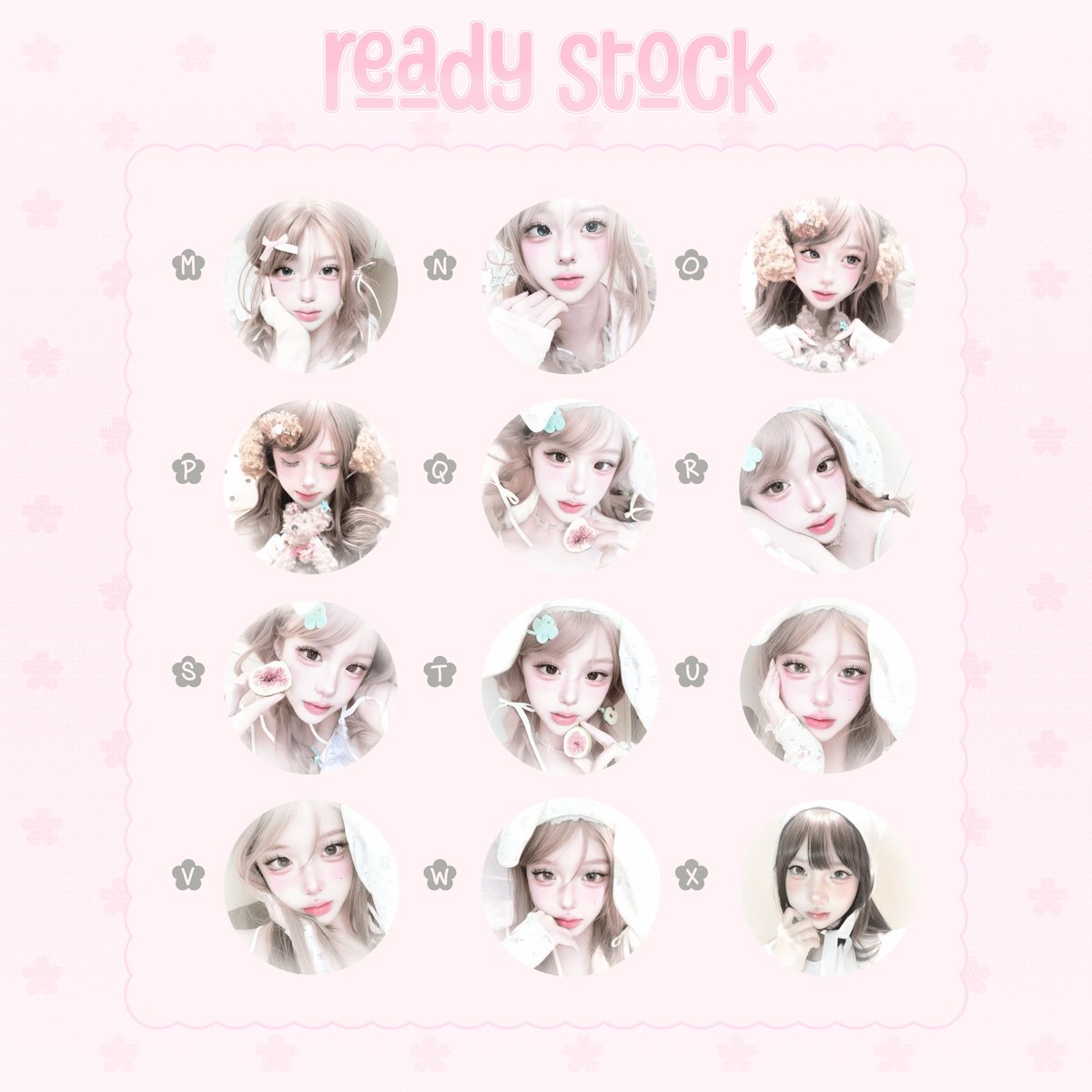 help repost, ありがとう! ♡︎ㅤ

hell๑! miyu punya 222 icons ready stock yang bisa teman-teman bawa pulang sekarang, scroll kebawah yuk?
 
੭୧ .. get ava png only
੭୧ .. 1.500/ea
jajan yuk teman-teman! ૮ ˶ᵔ ᵕ ᵔ˶ ა ♥︎

#zonauang ꒰ chat miyu ke t.me/cokelateu ya ꒱ ֶָ֢
