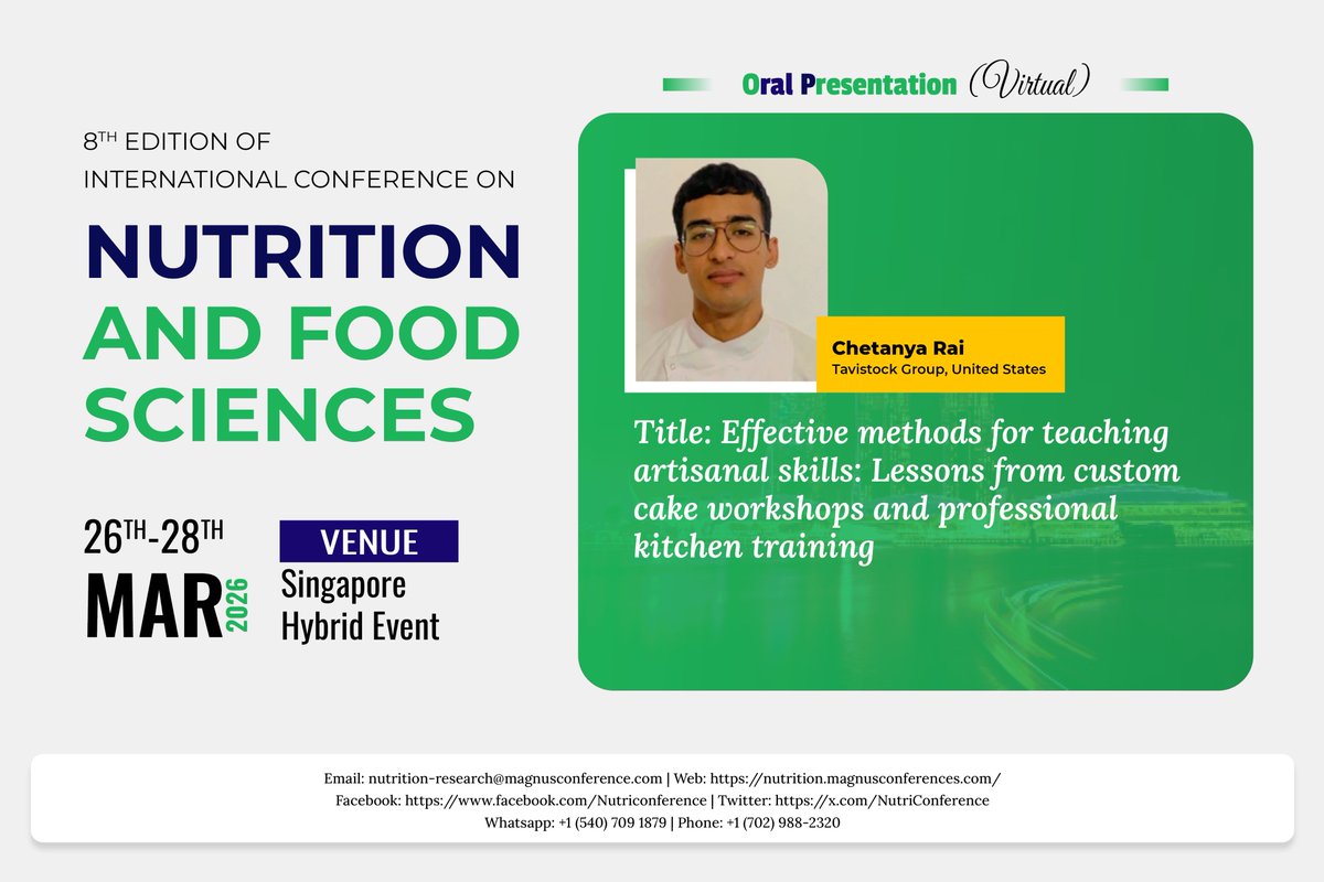 Nutrition And Food Sciences tweet media