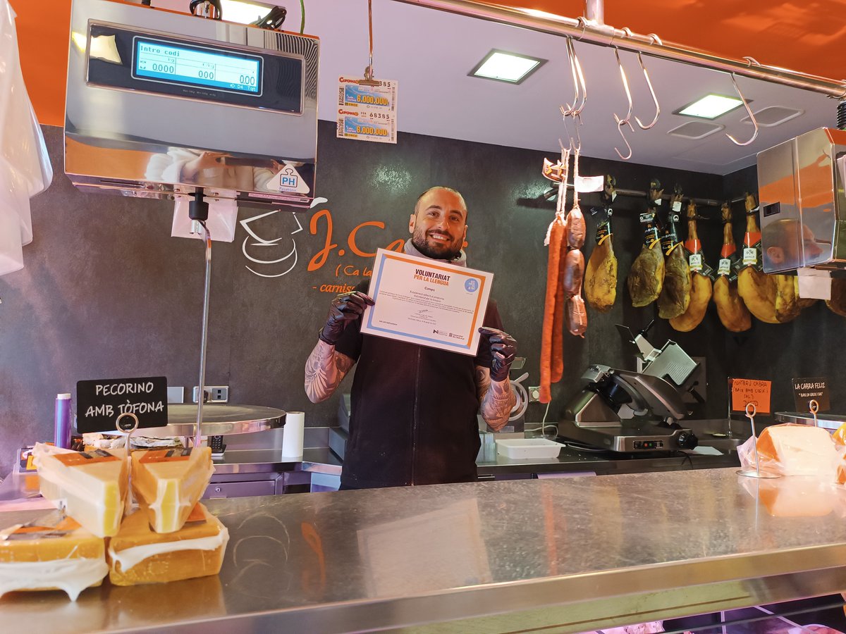 L' @envelatmir i la <a href="/carnisseria/">Carnisseria MªGlòria</a>.jcamps  de Montcada i Reixac s'han adherit al <a href="/vxlcat/">Voluntariat per la llengua</a> i se sumen així als establiments col·laboradors del VxL de Montcada i Reixac bit.ly/4n1CNet
#quanparlesfasmàgia