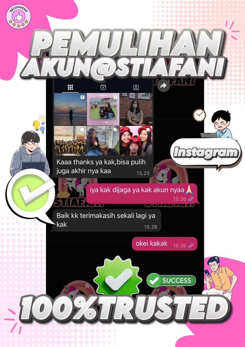 foovmee's tweet image. JASA ❕❕
PEMULIHAN AKUN DAN HAPUS AKUN

🤍🩷JASA HAPUS AKUN 
🤍🩷PULIHKAN BALIKIN AKUN LUPA PASWORD/KE HACK
🤍🩷JASA LACAK LOKASI
🤍🩷SADAP WA
🤍🩷LACAK HP HILANG BY NO HP/IMEI
🤍🩷JASA HACK/PEMULIHAN AKUN (EMAIL,IG,WA,TWITER/X, FB,TIKTOK)

FAST RESPON WA