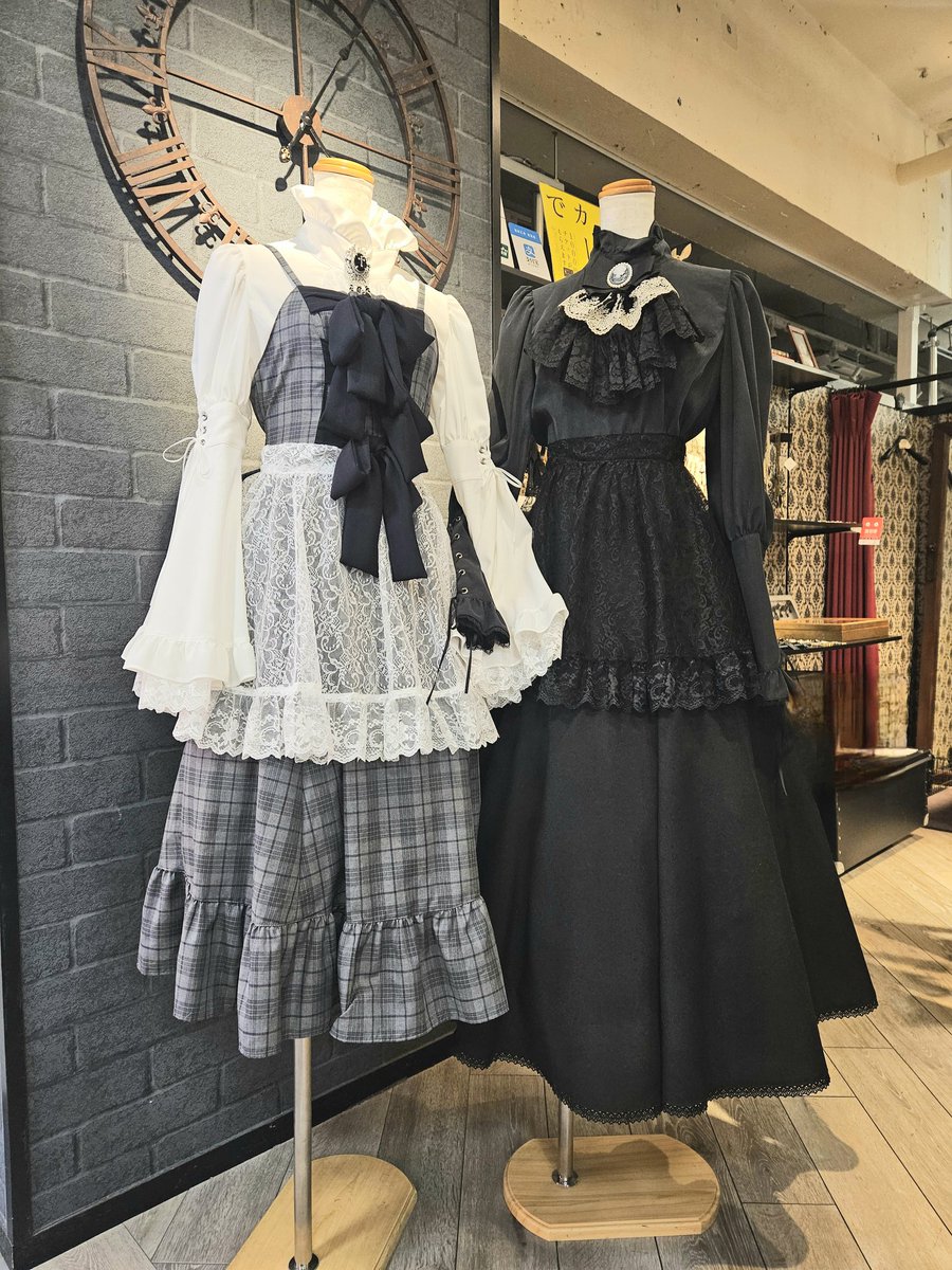 🖤エプロンコーデ🤍 #apron ◇エプロン color:White､Black ¥8,800(tax