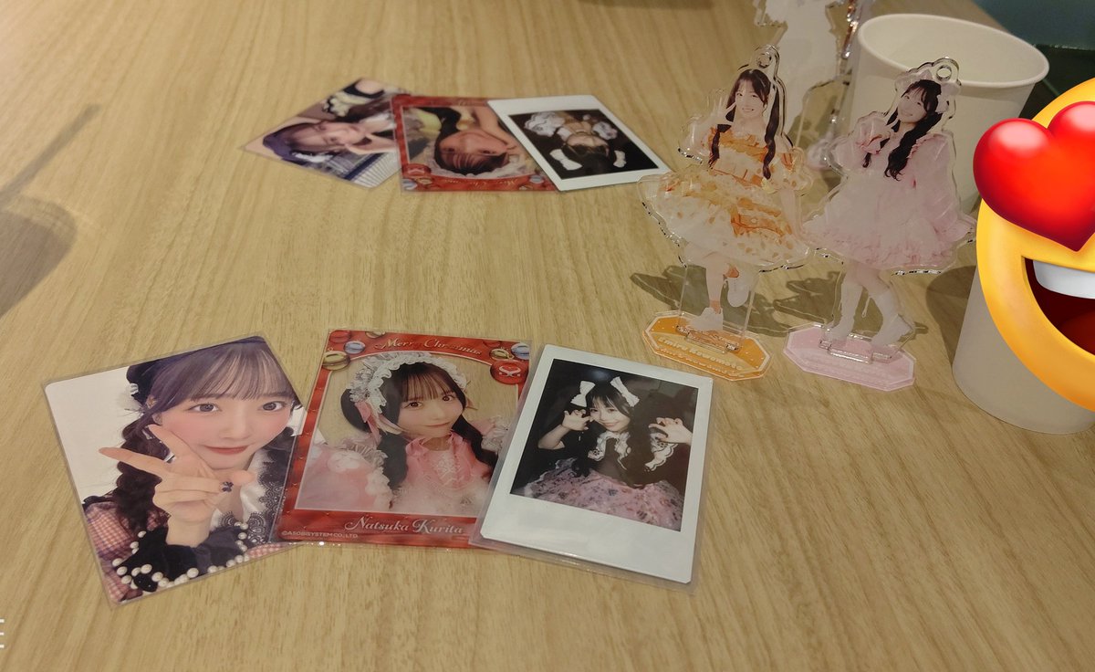 今日はコラボカフェ、、フォロワーさんと行ってきたよ〜！
かわいい空間ご飯も美味しかった🙂‍↕️🙂‍↕️
後期も楽しみ💓